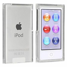 Transparent Hard Plastic Crystal Clear case cover for iPod nano 7th 8th Gen