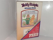 Teddy Ruxpin Adventure Series,Sign Of A Friend, Double Grubby. NEW HTF.SEE PICTU