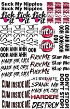 38 Various Cuckold Temporary Tattoo Adult Tattoos Swingers Kinky Naughty Sex