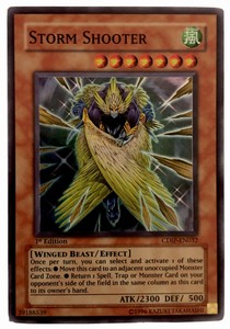 Yugioh Storm Shooter Cdip En032 1st Edition Super Rare Vlp Ebay