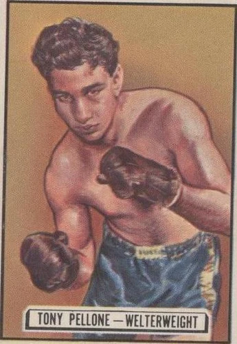 1951 Topps Ringside - Tony Pellone #71