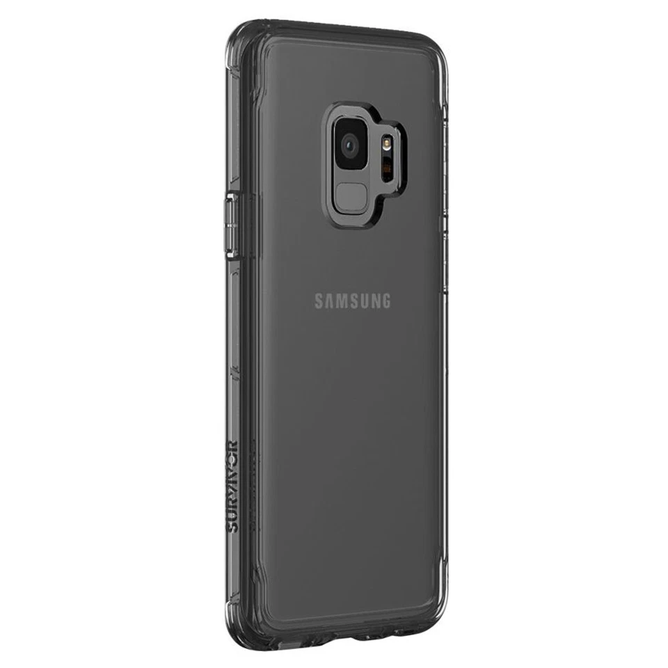 Funda trasera delgada transparente resistente transparente Griffin Survivor para Samsung Galaxy S9 - transparente Foto 4 de 4