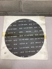 NORTON Q421 Screen-back durite 15”DIA GRIT 60 QTY 10 #101H77FML