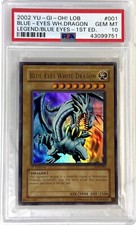 Blue-Eyes White Dragon LOB-001 The Legend of Blue Eyes White
