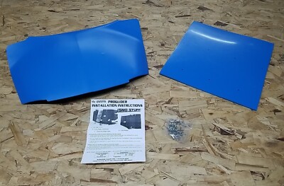 1994-1999 Polaris Indy BLUE Sno-Stuff Pro-Glider Skid Plate. #130-205-83