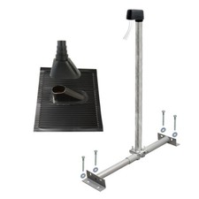 Dachsparrenhalter SAT Dach Mast Antennen Halter Sparrenhalter Antennenziegel Set