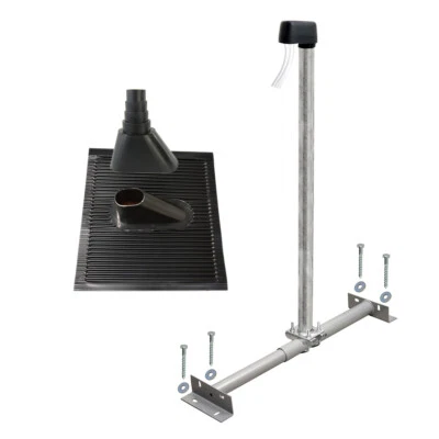 PREMIUMX Supporto per travi da tetto SAT tetto palo antenna supporto per travi set tegole antenna