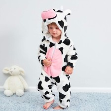 Niño Pequeño Bebé Kigurumi Mono Mamelucos Animal Mono Ropa Infantil Pijamas Niños