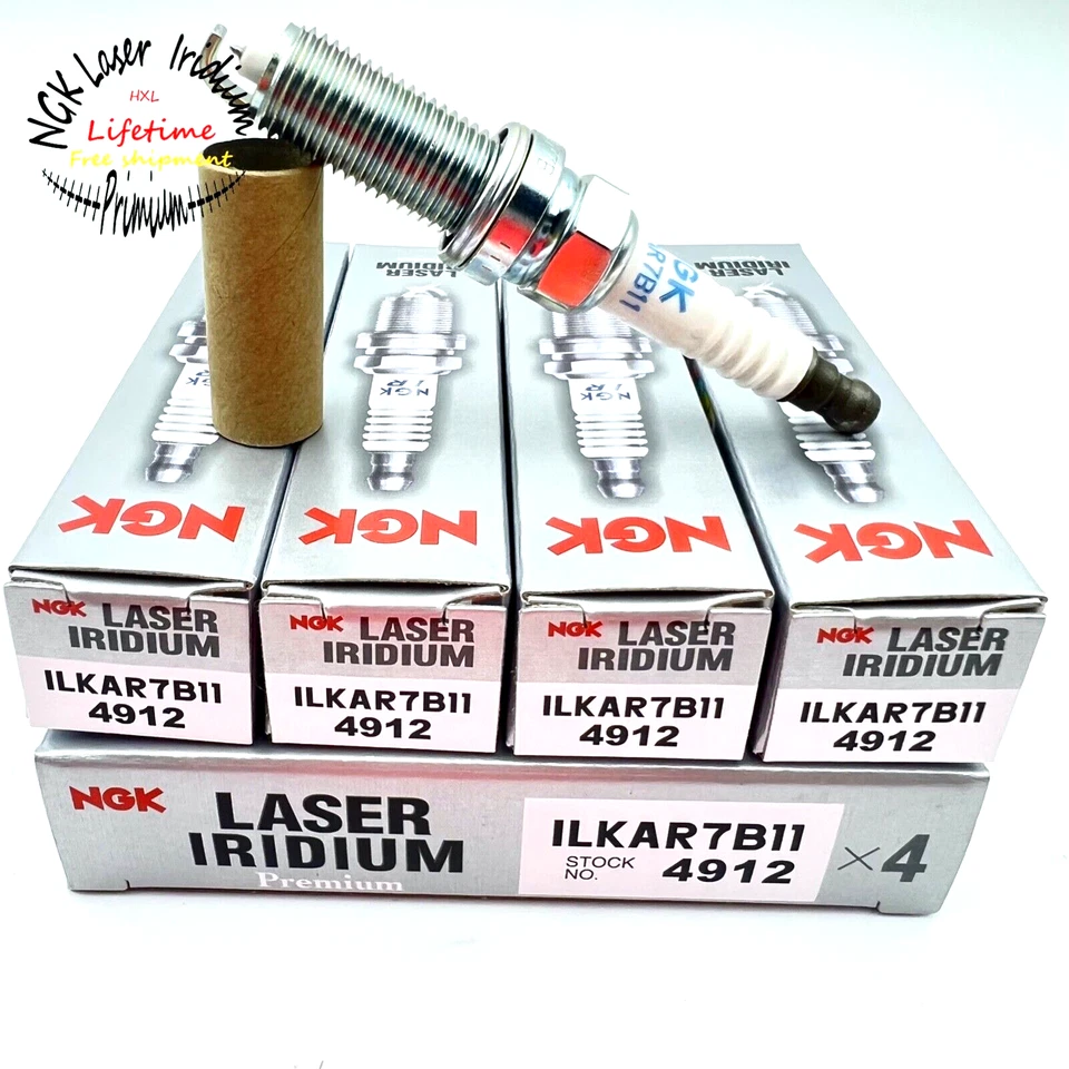 4pcs NGK Iridium Spark Plugs 4912 For 2009-2015 Toyota Corolla Lexus CT200h 1.8L - Image 2 of 2