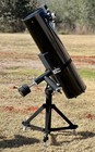 Zhumell 10” Newtonian Reflector Telescope w/Equatorial Mount in Excellent Condit