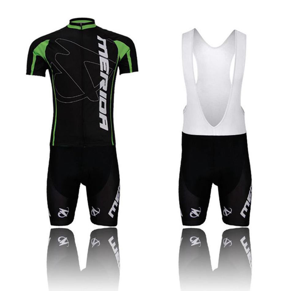 Merida Green Men's Team Cycling Kit Bike Bicycle Jersey Merida Green Men's Team Cycling Kit Bike Bicycle Jersey