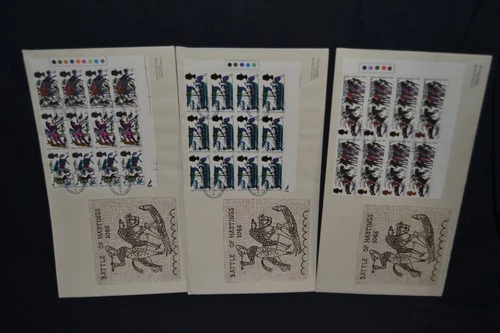 GB first day covers 1966 Battle of Hastings set of 3 covers on scarce cover type