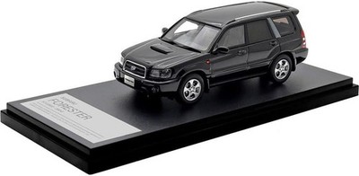 Hi Story 1/43 SUBARU FORESTER XT (2002) Black Topaz Mica HS515BK