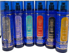 NEW BBW Lot 6 DAMAGED Labels Zodiac Fragrance Mist Gemini Leo Scorpio Pisces