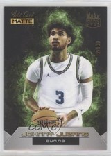 2022 Matte Draft Rising Heat Black - Green Flames /100 Johnny Juzang #RH-12 0b2