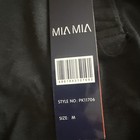 NWT Mia Mia Teen Girl Black Polo Shirt Short Sleeve, Classic Fit Size M — photo 8