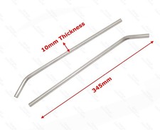 Universeller Spiegelschaftkopfsatz aus Edelstahl 345 mm für Vespa und...