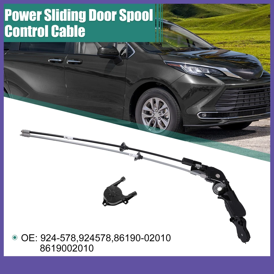 Left Sliding Door Spool Control Cable Single Custom for Toyota Sienna 04-06 - Image 2 of 4