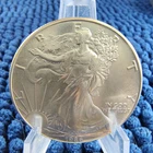 1986 American Silver Eagle One Dollar $1 - 1 Troy oz. .999 Silver - BU Littleton