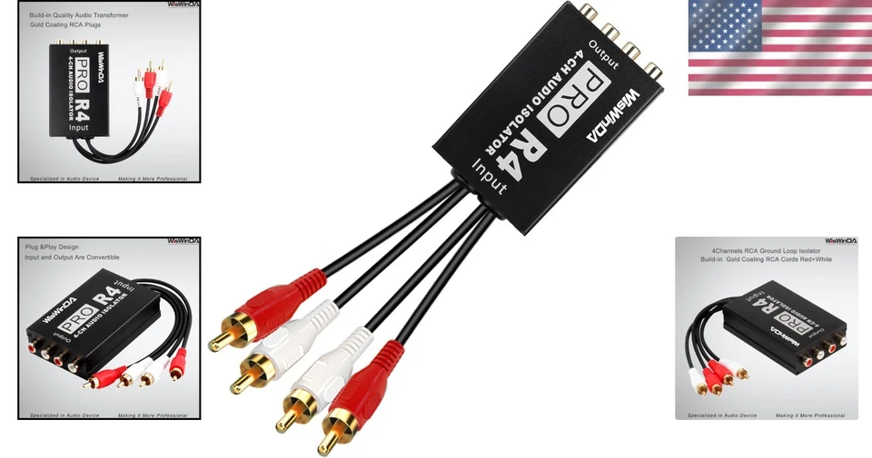 Audio Isolation Transformer Lichtmaschine für HiFi Car Audio - Bild 2 von 4