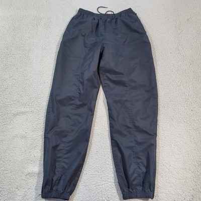 Vintage Reebok Pants Mens Small Black 80s 90s Parachute Track Windbreaker