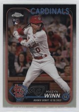 2024 Topps Chrome Update Rookie Debut Refractor Masyn Winn #USC23 19yg