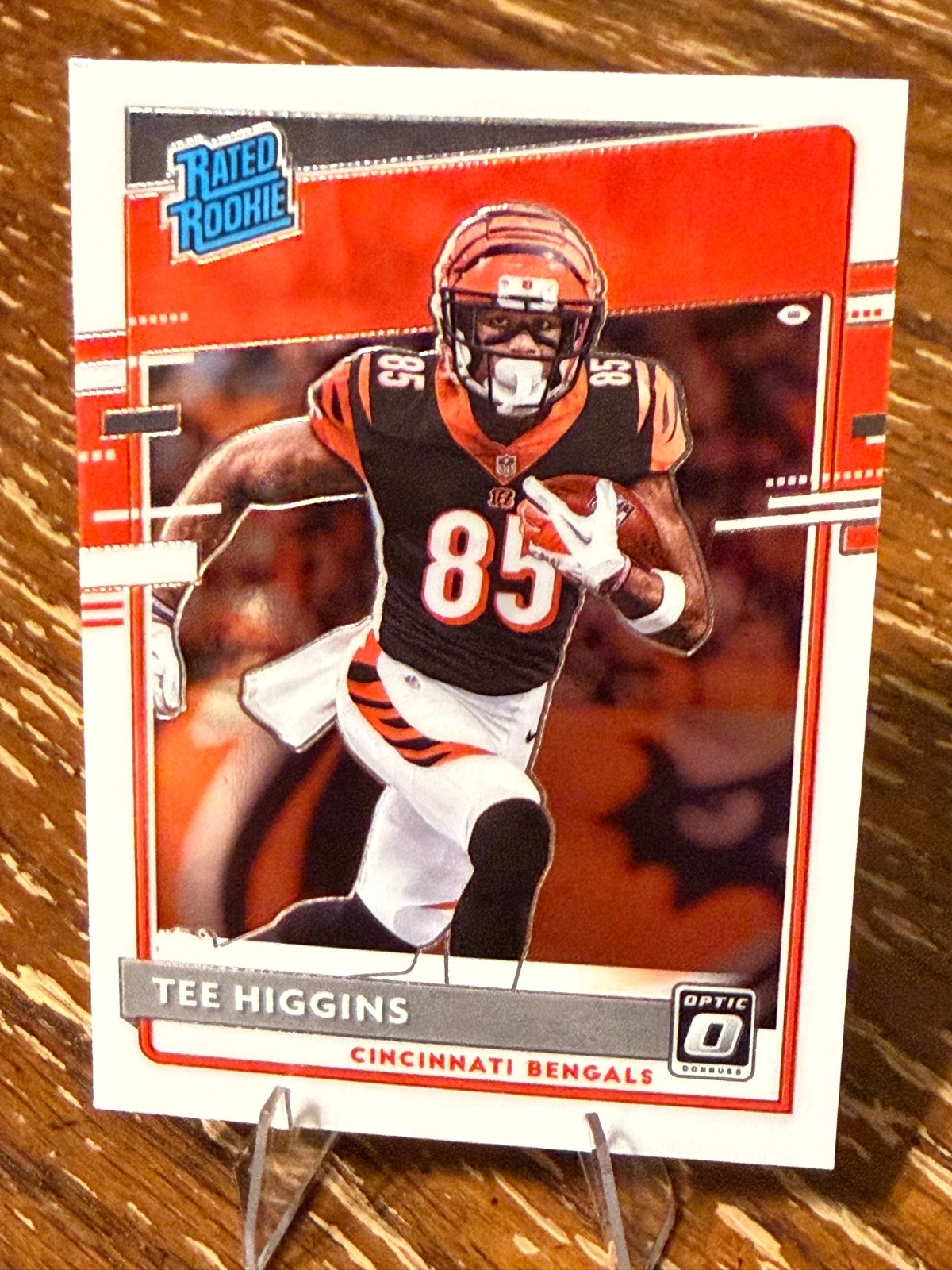2020 panini donruss optic rated rookie Tee Higgins #160