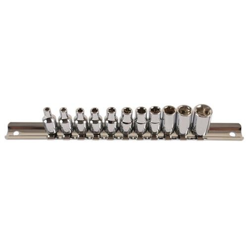 Laser Tools BA Socket Set 1/4""D 11pc 3399