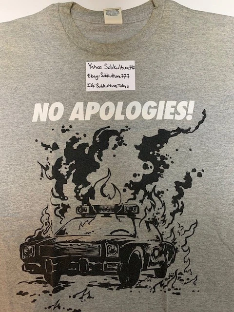 T shirt Supreme Supreme neuf PAS D'EXCUSES RARE boîte logo gris XL rare