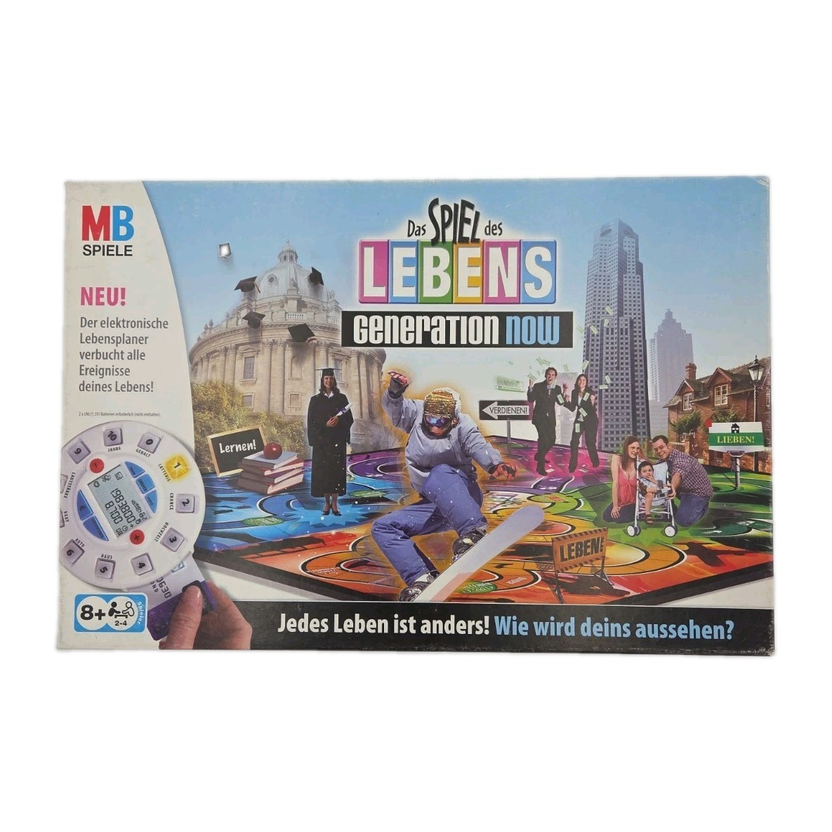 Das Spiel des Lebens - Generation Now - MB Spiele – vollständig