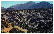 Postcard MOUNTAIN SCENE Pearblossom California CA o/19 AU2936