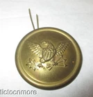 ORIGINAL US CIVIL WAR ERA SHAKO KEPI HAT DEVICE EAGLE INSIGNIA ROSETTE ROUND