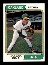 1974 Topps #516 Horacio Pina NM/NM+ X3727889