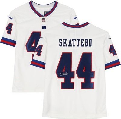 NFL ニューヨーク・ジャイアンツ Cam Skattebo 44 ユニフォーム Men's Nike Cam Skattebo White New York Giants Game Jersey