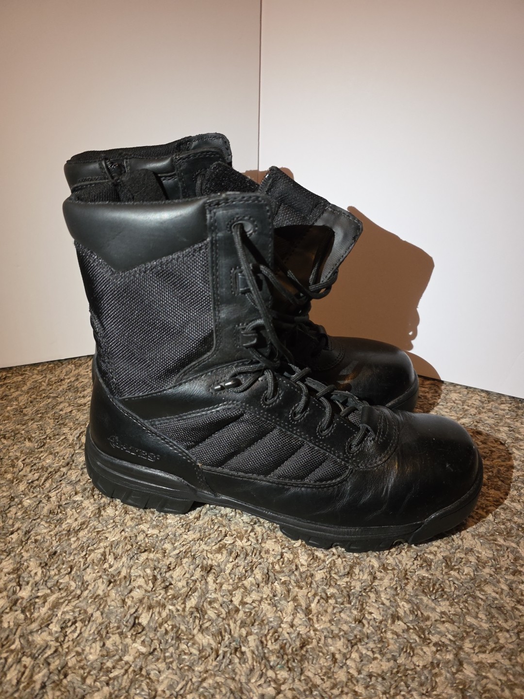 Bates Lightweight Tactical Combat Boot Black Leat… - image 3