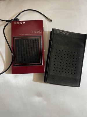 Vintage Radio Sony ICF-S11W (1984) ROT