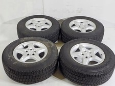 4x Alufelge 16 Zoll 8.0" 5x112 62ET Glanz Silber 1634010202 Mercedes-Benz W163