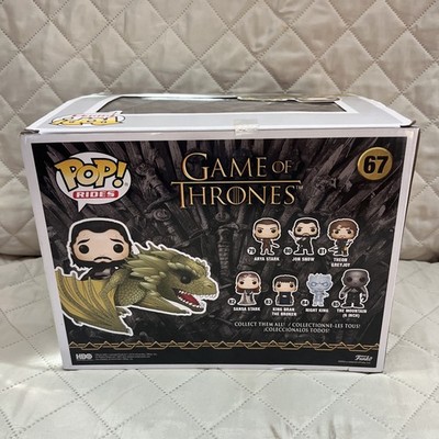 Funko Pop! Rides: Game of Thrones - Jon Snow w/Rhaegal #67 for