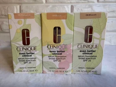 Clinique even better clinical serum foundation spf 25,30ml,pick your shade