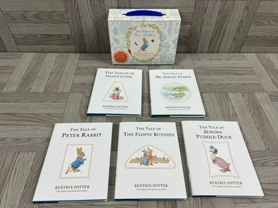 The World Of Peter Rabbit Stories Box Set of 5 Hardback Books Story Collection