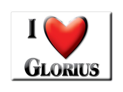 Glorius Kühlschrankmagnet Name Nachname Love Valentinstag Geburtstag Gift