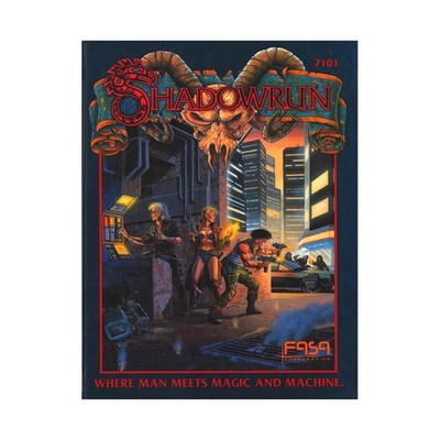 FASA Shadowrun Shadowrun (1st Ed) HC VG+