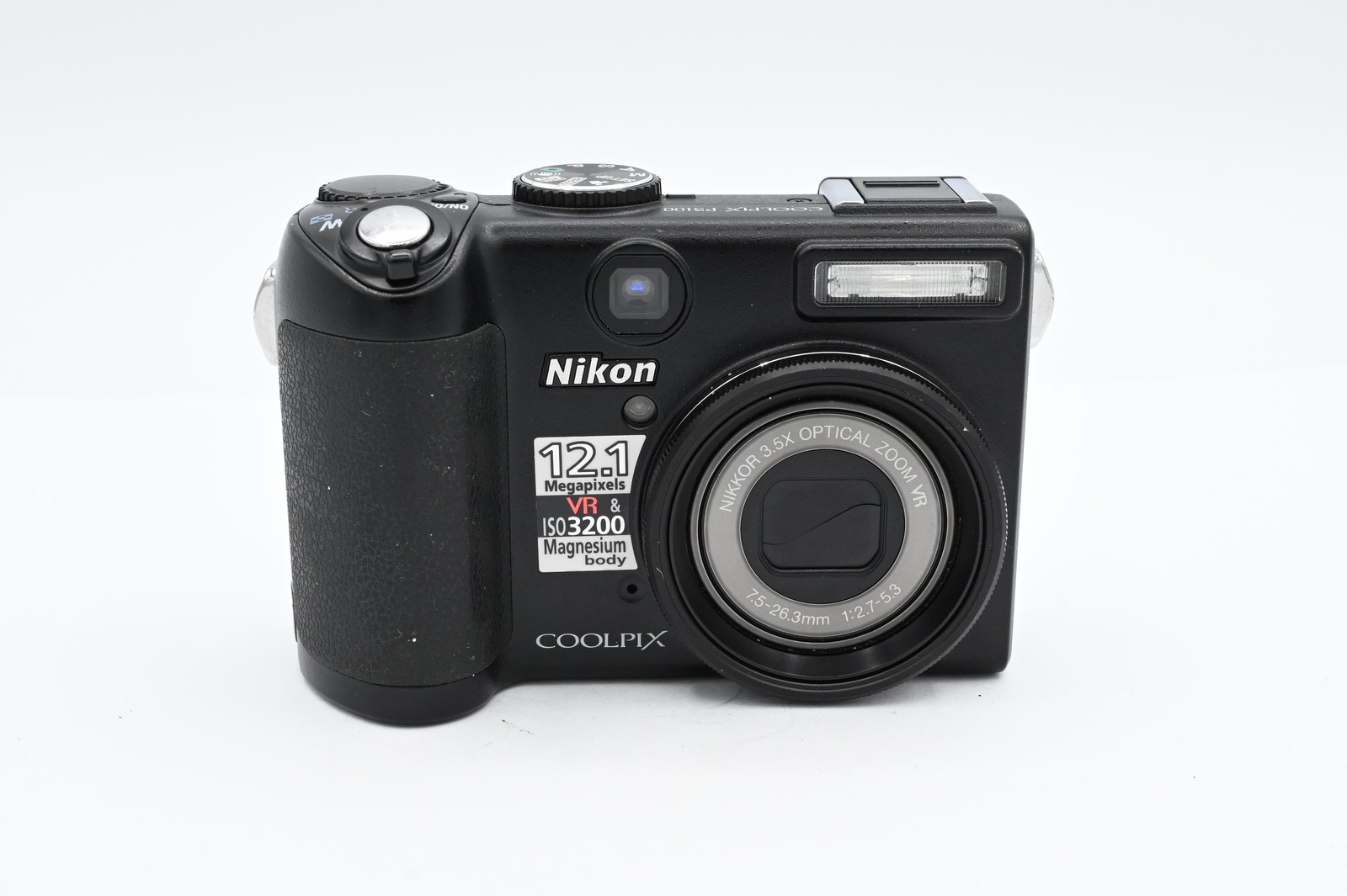 Nikon Coolpix P5100 Digital Camera, Black {12MP} (Made In Japan)