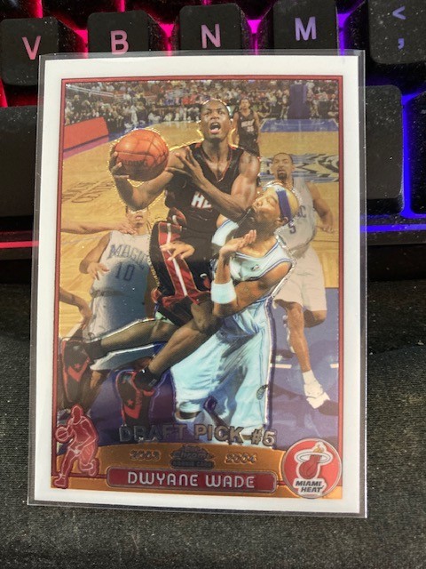 Dwayne Wade 2003-04 Topps Chrome #115 ROOKIE MIAMI HEAT