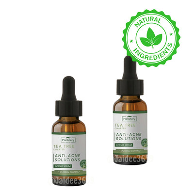 Tea Tree Serum Plantnery Natural Oil Control Facial Skincare Value Set 30ml 2X