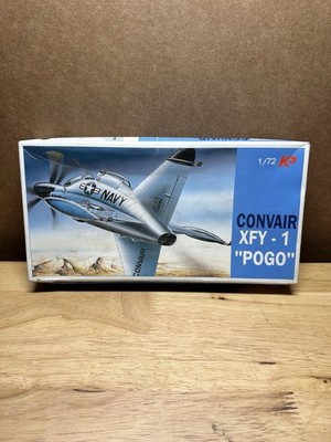 KP Convair XFY- 1 ''POGO'' 1/72 Model Airplane Kit #33