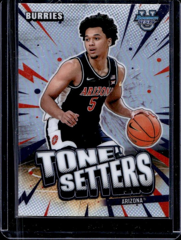 2025-26 Bowman Best University Brayden Burries Tone Setters Refractor #TS-29
