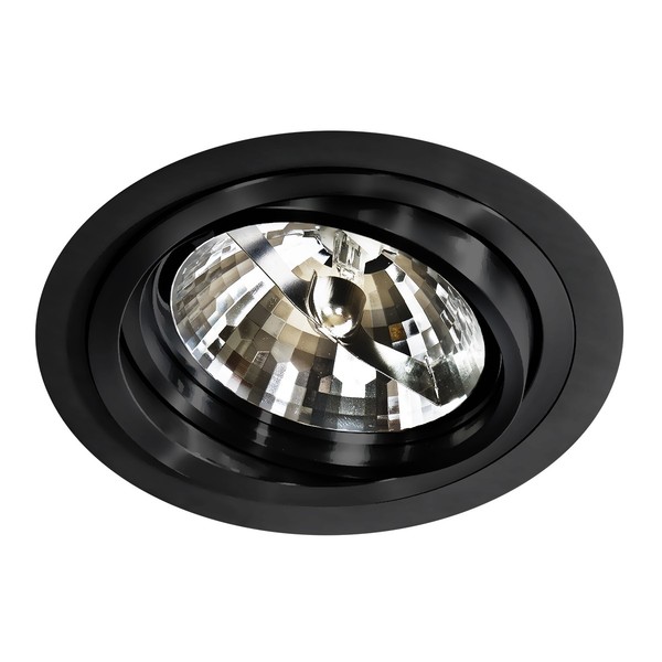 Downlight Wpuszczane 1X50W/Ar111 Czarny Nowoczesny - Idealny Do Twojej Strefy-image