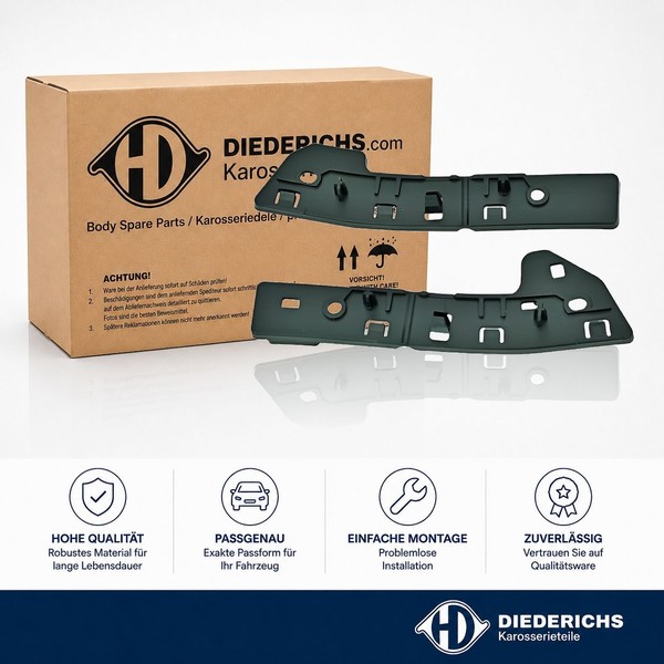 Halter StossfÄNger Vorne Diederichs 4013664 FÜR CitroËN Peugeot-image