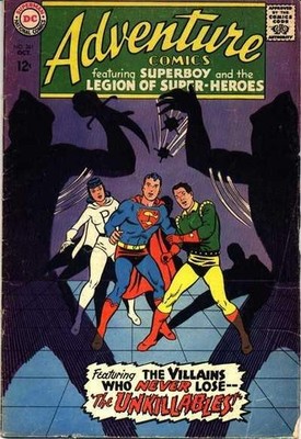 Adventure Comics (1938) # 361 (5.0-VGF) Legion of Super-Heroes 1967